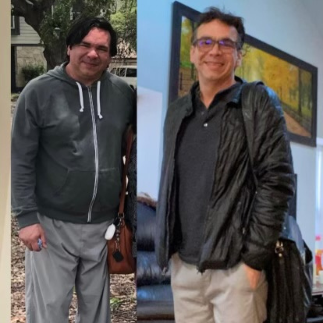 Cristian before and after photos with leanlife llc